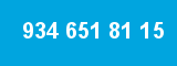 934 651 81 15 934 651 81 15